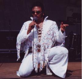 Elvis in Jump Suit
