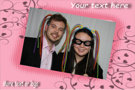 Photo booth in Edmonton, with dye-sublimation prints